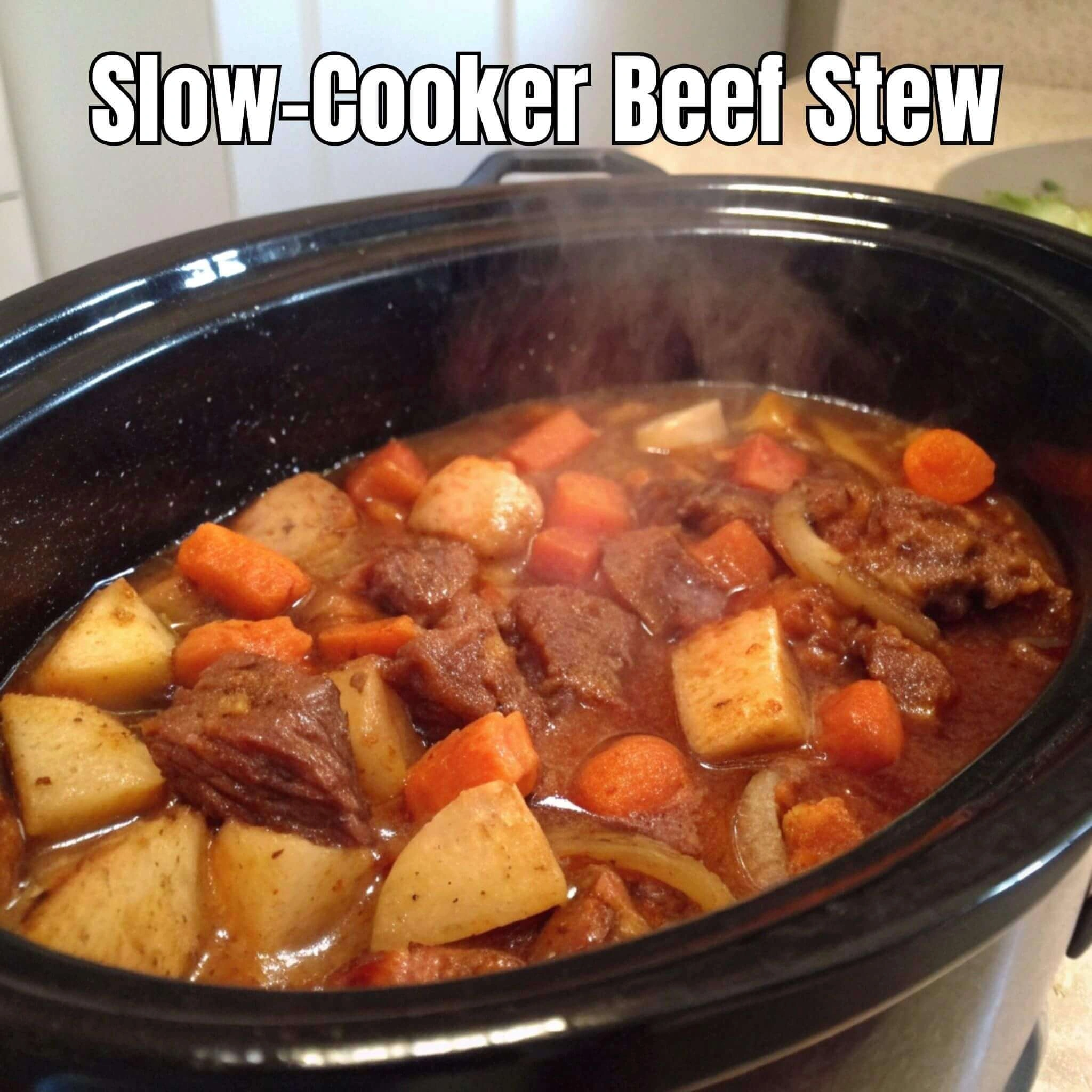 Slow-Cooker Beef Stew: A Love Story
