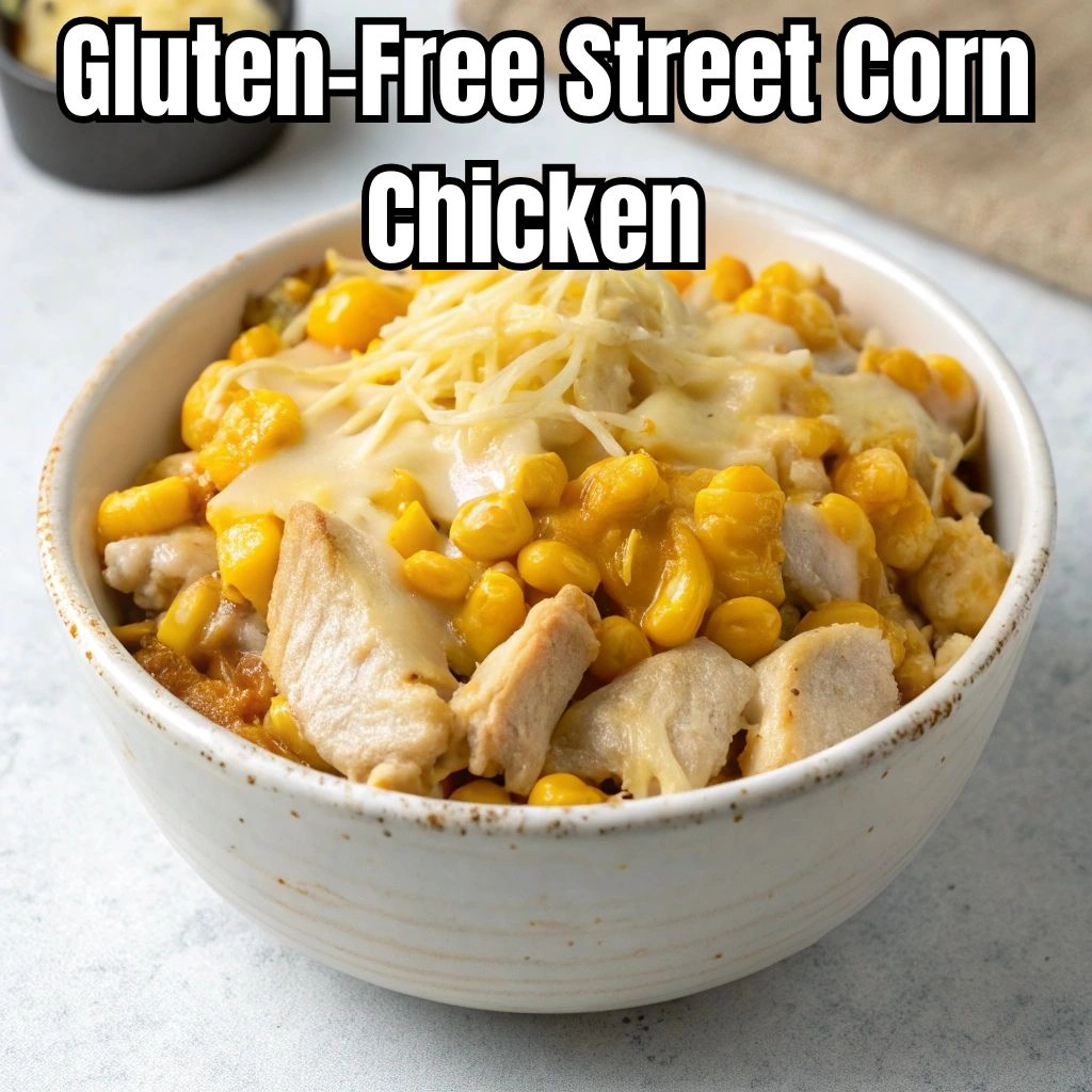 Gluten-Free Street Corn Chicken Skillet