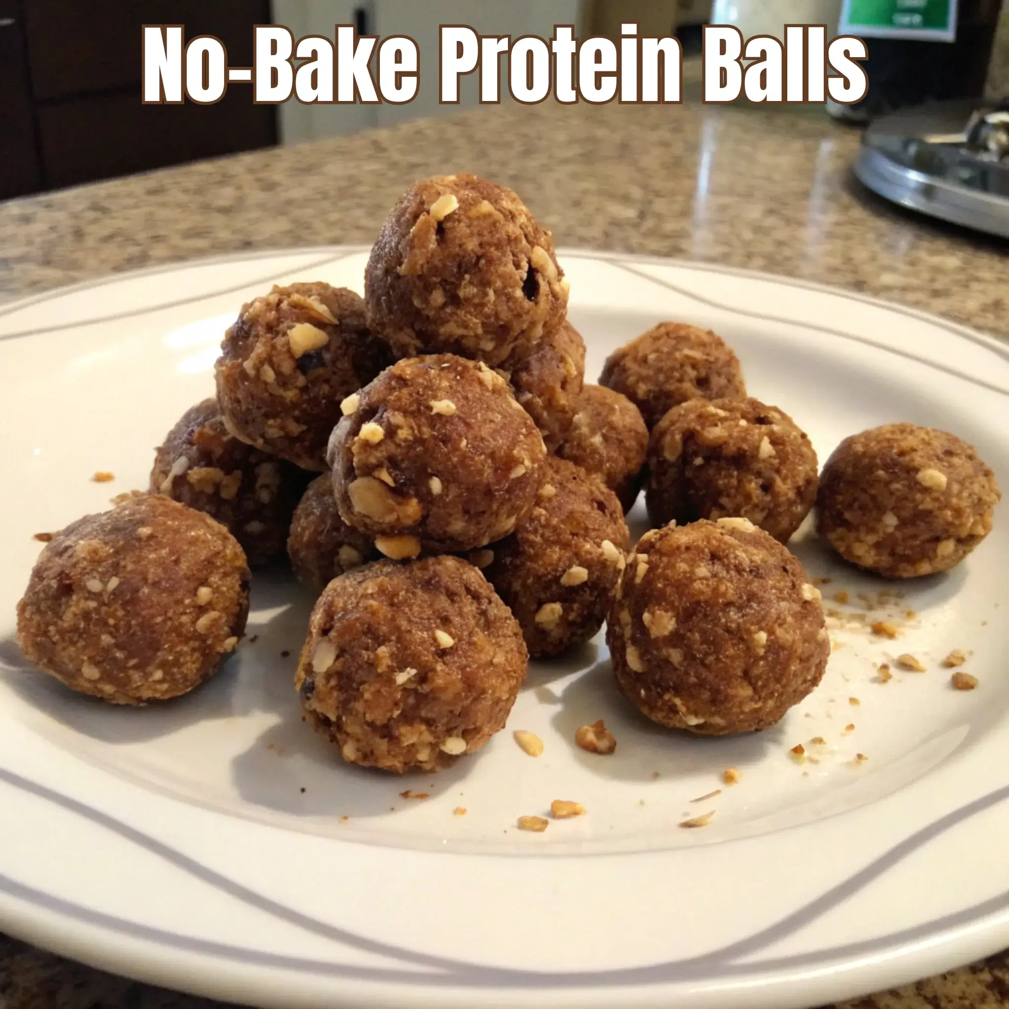 No-Bake Protein Power Balls of Joy