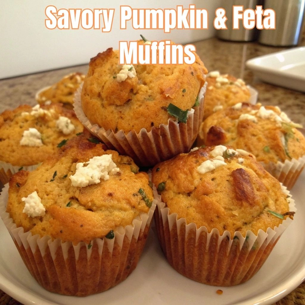Savory Pumpkin & Feta Muffins: My Kitchen Chaos Story