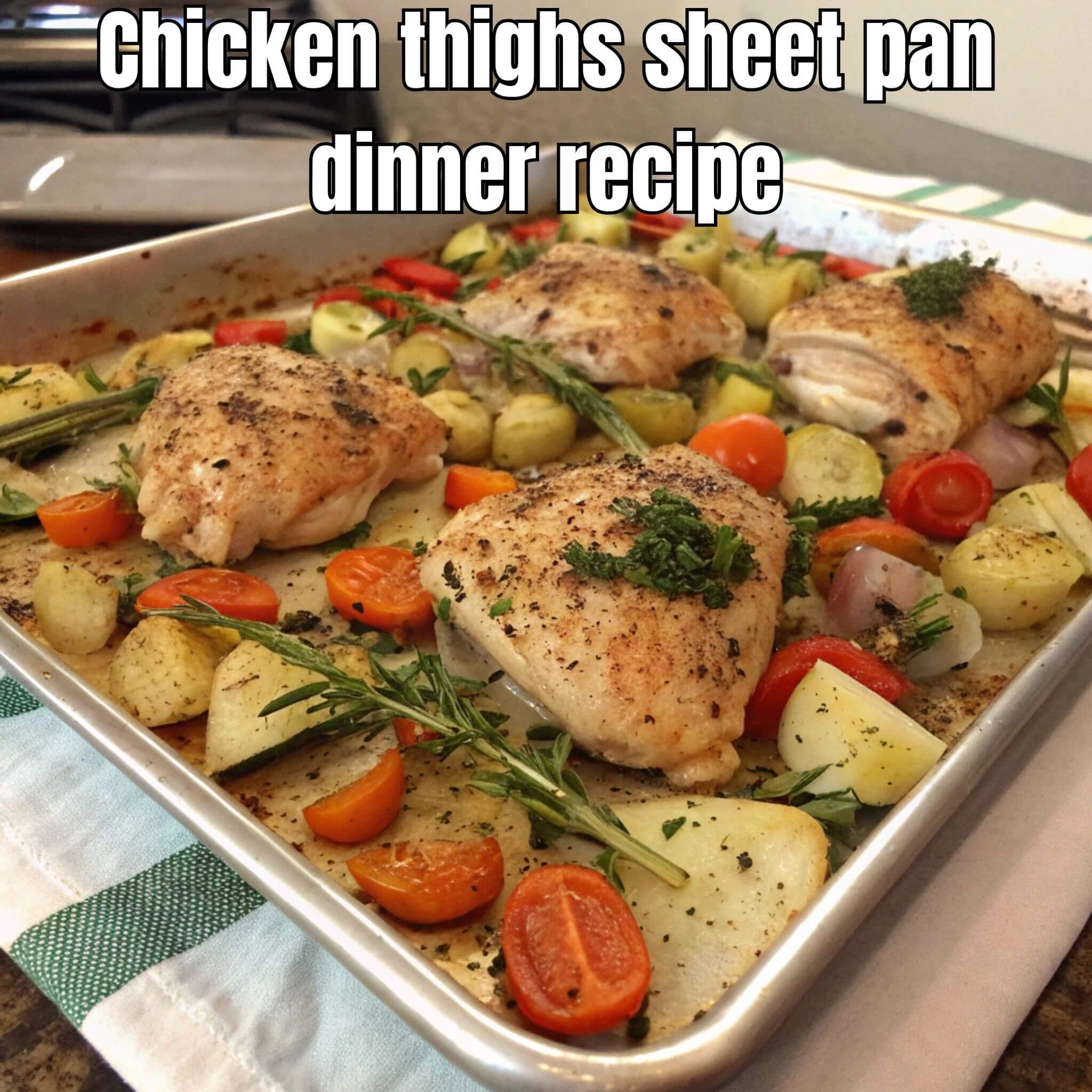 Sheet Pan Magic: My Go-To Easy Dinner