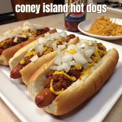 Coney Island Hot Dogs: My Kitchen Chaos Story
