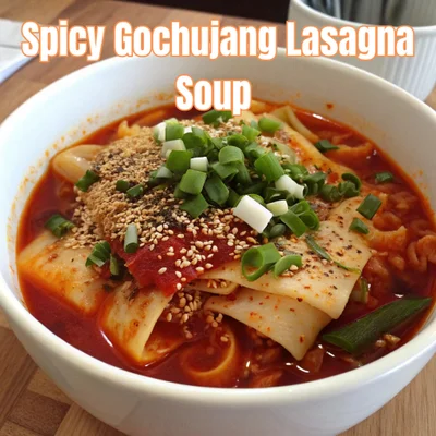 Spicy Gochujang Lasagna Soup: A Hug in a Bowl