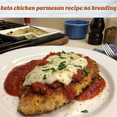 Keto Chicken Parmesan (No Breading!)