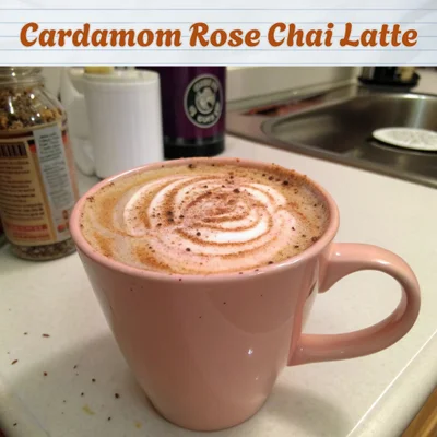 My Cozy Cardamom Rose Chai Latte Recipe